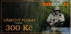 FISHCOM - Dárkový poukaz v hodnotě 300 Kč