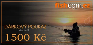 FISHCOM - Dárkový poukaz v hodnotě 1500 Kč