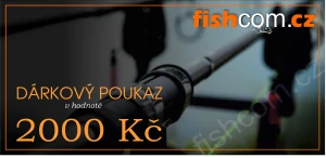FISHCOM - Dárkový poukaz v hodnotě 2000 Kč