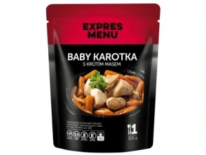 Baby karotka s krůtím masem - 1 porce (300 g)