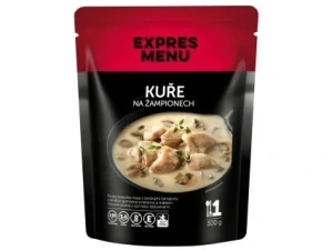 Kuře na žampionech - 1 porce (300 g)