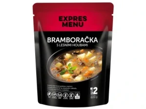 Bramboračka s lesními houbami - 2 porce (600 g)