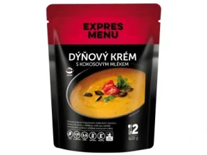 Dýňový krém s kokosovým mlékem - 2 porce (600 g)