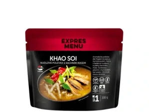 Khao Soi - nudlová polévka s kachním masem - 1 porce (330 g)