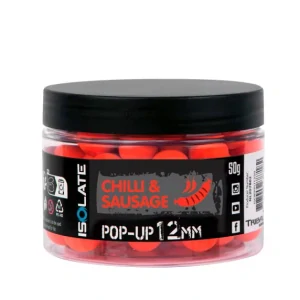 SHIMANO - Pop-Up Chilli Sausage 12mm - 50g fluo červená