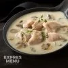 Kuře na žampionech - 1 porce (300 g)