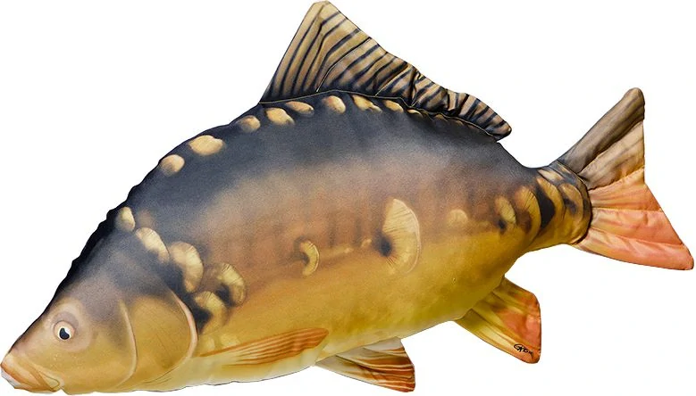 GABY - Polštář Kapr Giant lysec - 90 cm