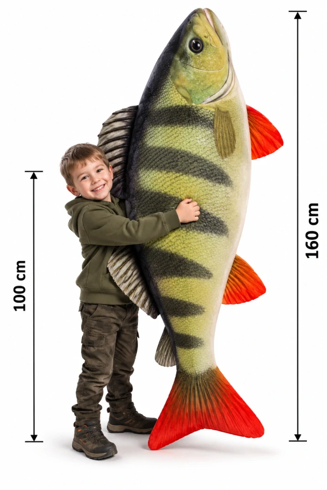 GABY - Polštář Okoun - Monster 160 cm