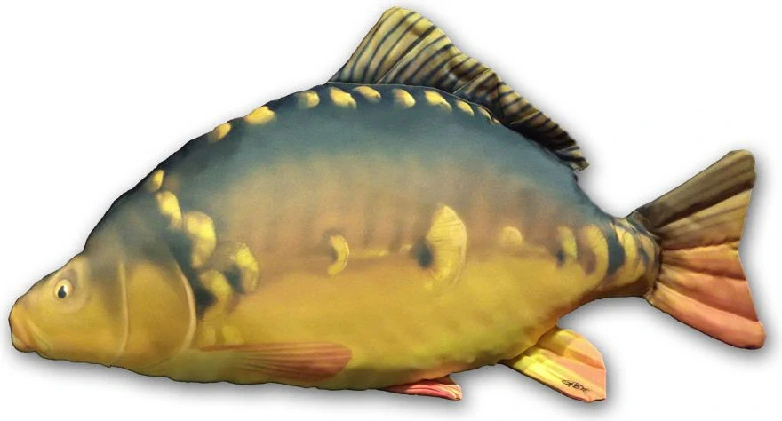 GABY - Polštář Kapr Giant lysec - 90 cm