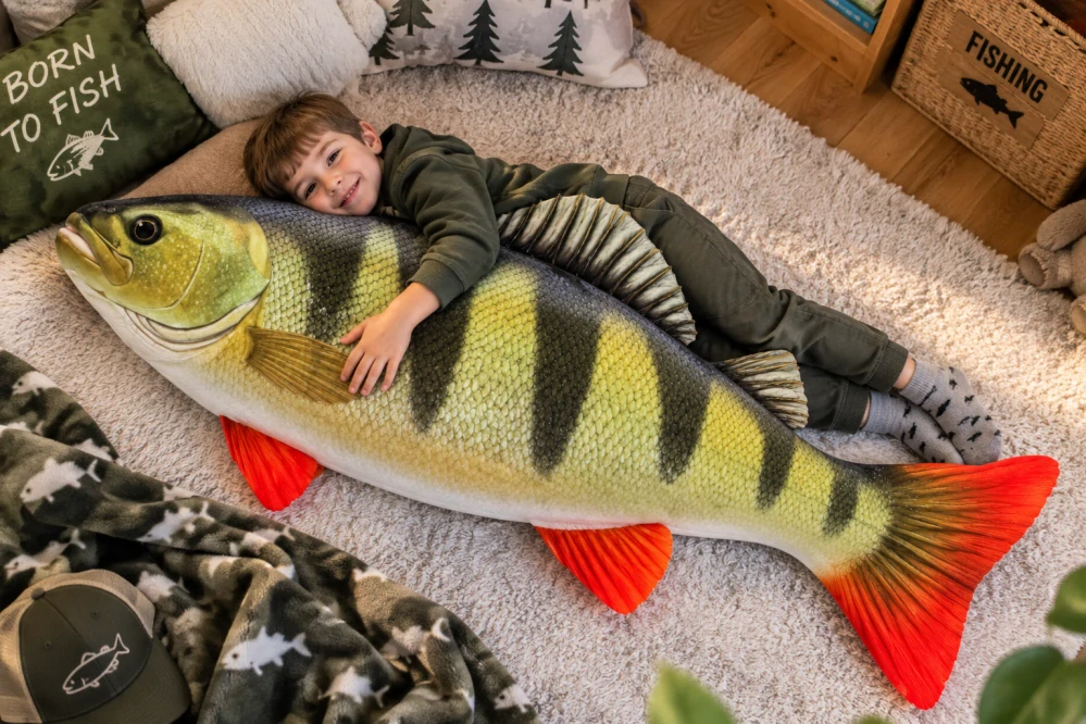 GABY - Polštář Okoun - Monster 160 cm