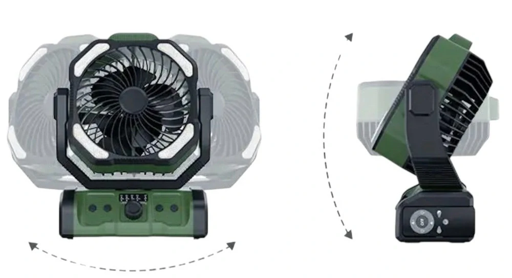 HOLDCARP - Ventilátor Rechargeable DoubleMotor WaterSpray Fan