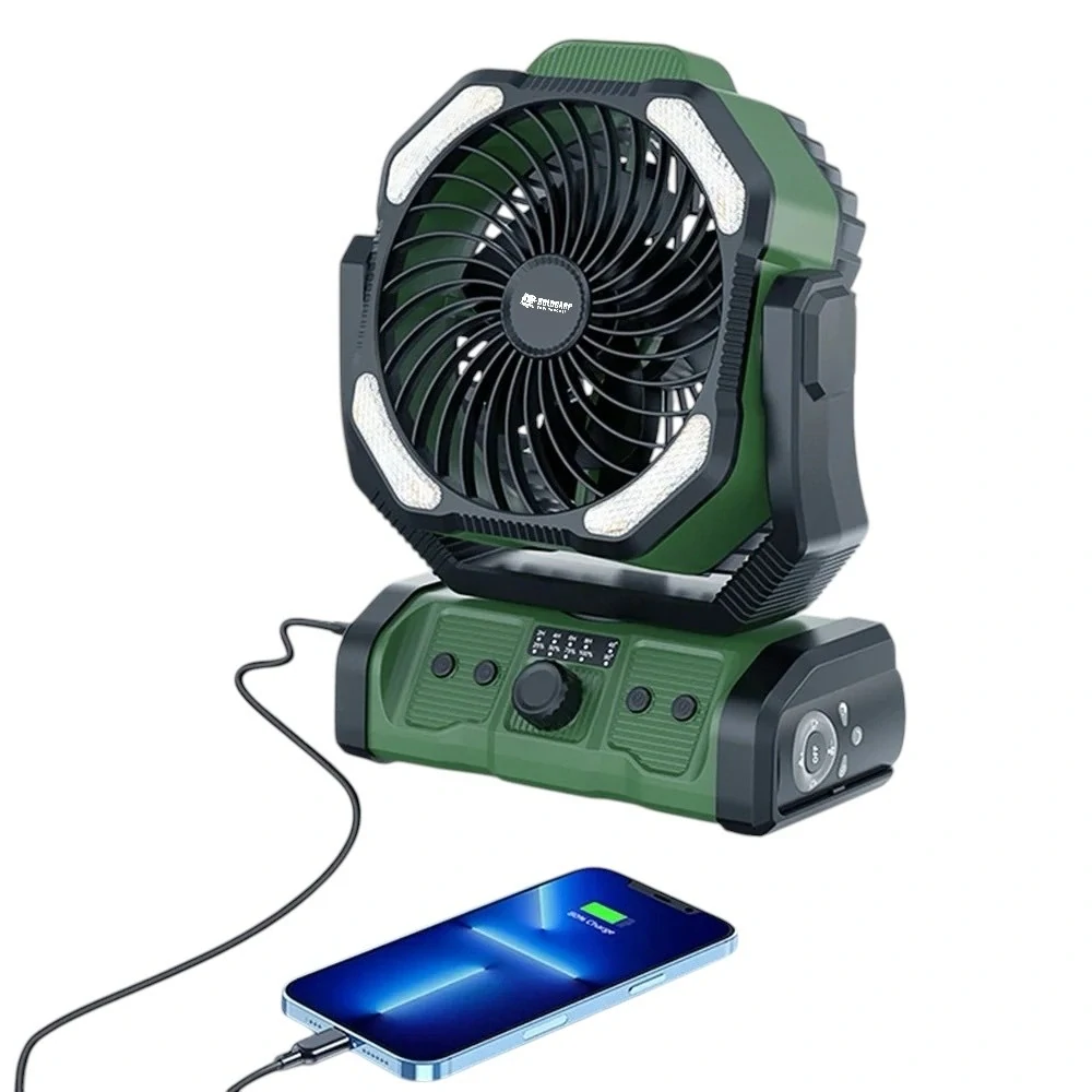 HOLDCARP - Ventilátor Rechargeable DoubleMotor WaterSpray Fan