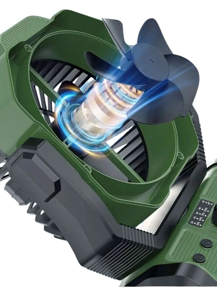 HOLDCARP - Ventilátor Rechargeable DoubleMotor WaterSpray Fan