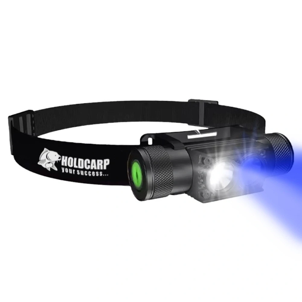 HOLDCARP -  Čelovka SuperBright UV/White 3350 mAh Headlamp